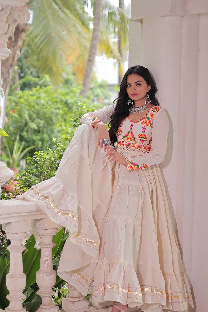 SHIVTRAA DESIGNING oF white LUXURY Navratri 2025 Premium Collection ✨