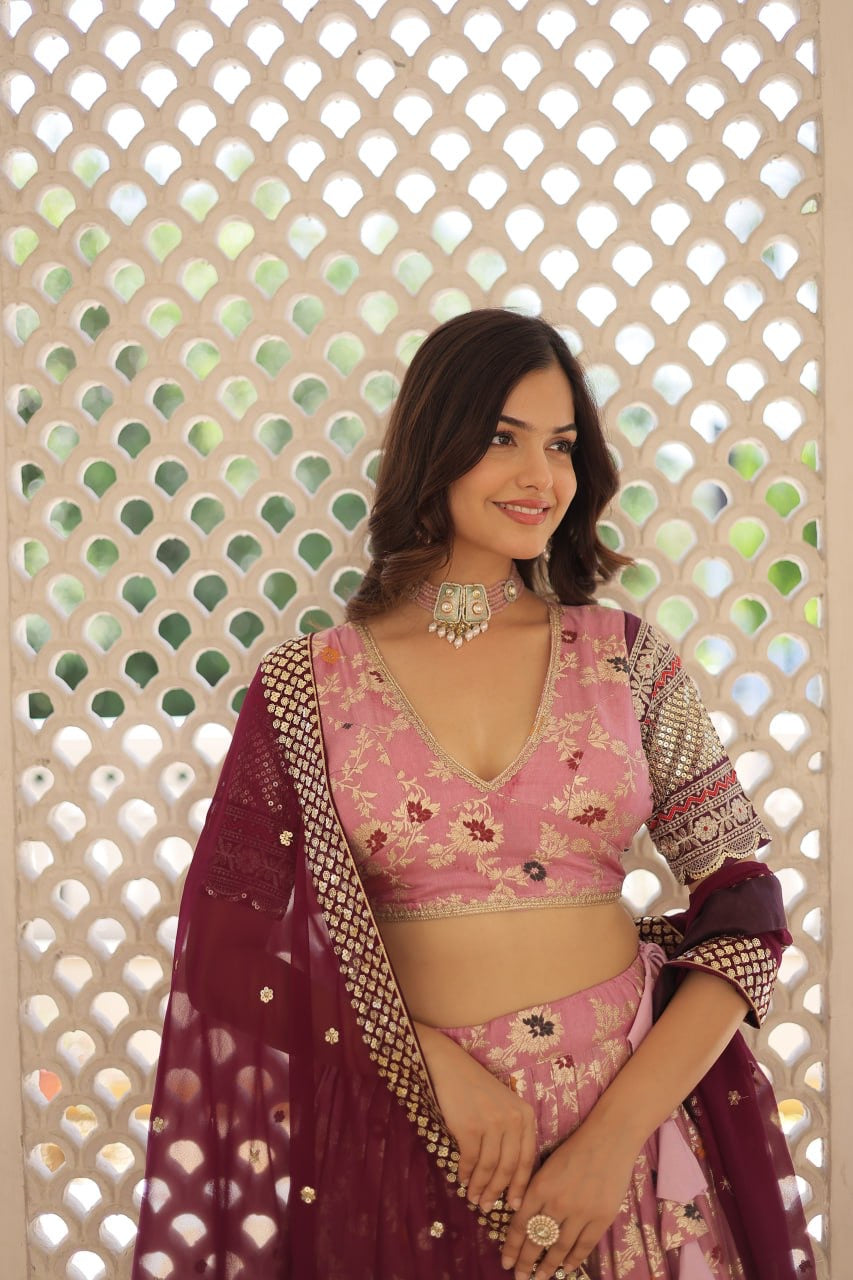 True Made For Wedding Function Glam Designed Lehenga Choli