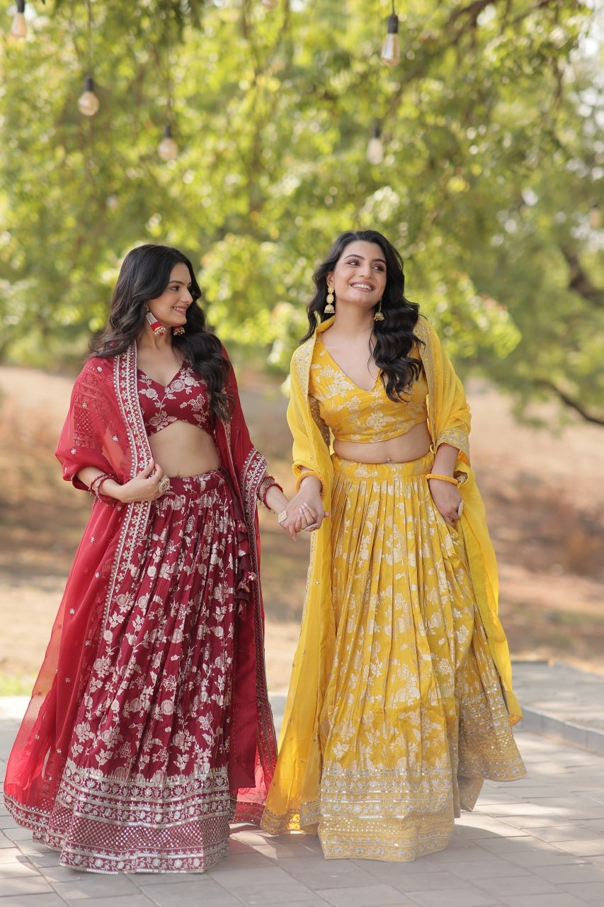 A Wedding Blend Perfect Designer Lehenga Choli To Glam Looks