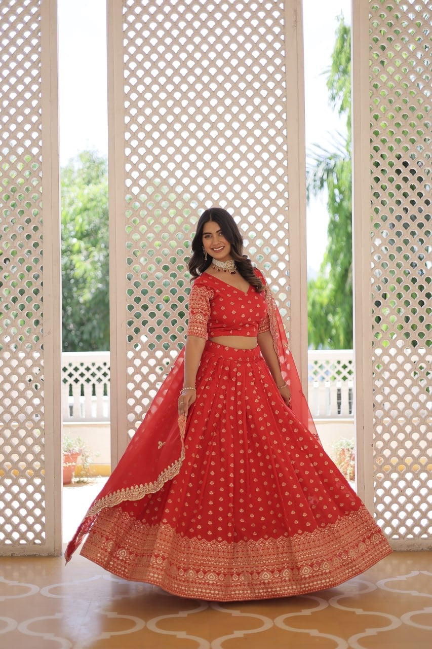 Any Occasion Perfect Functional Designer Worked Lehenga Choli Outfits