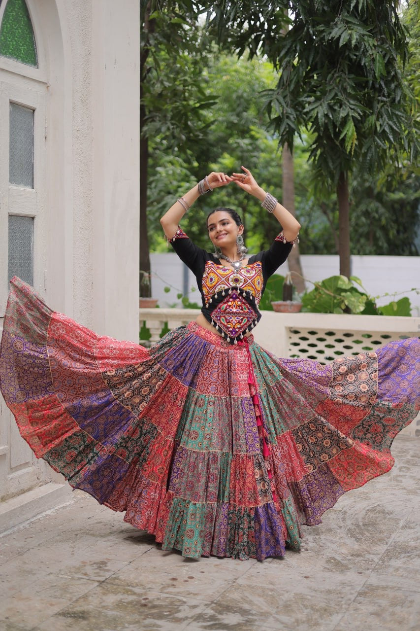 NAVRATRI LEHENGA CHOLI COLLECTION 2025
Celebrate the Colors, Culture, and Spirit of Navratri