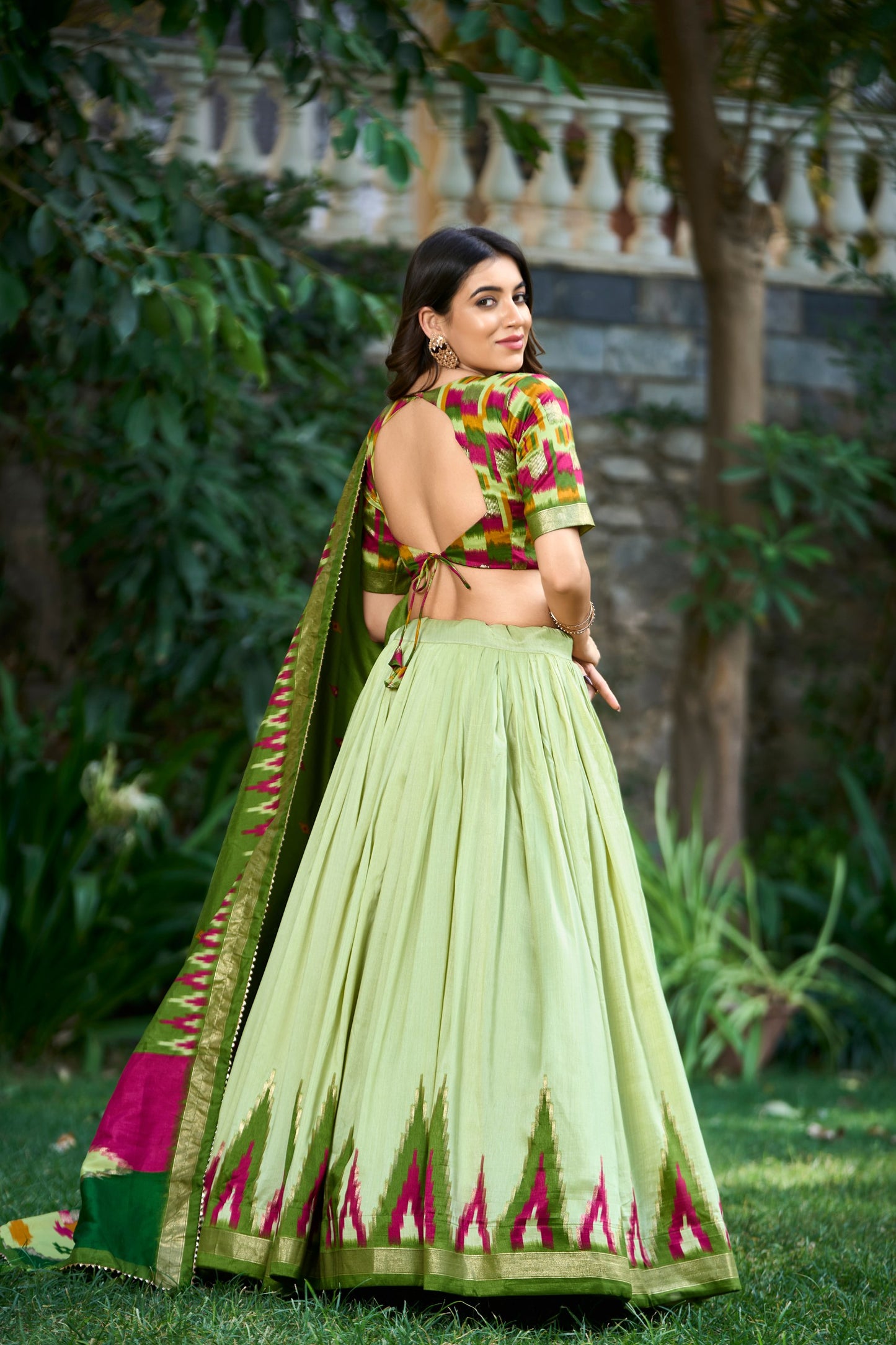 Light Weight Tussar Silk Lehenga Choli